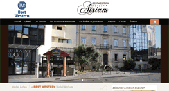 Desktop Screenshot of hotelatrium.com